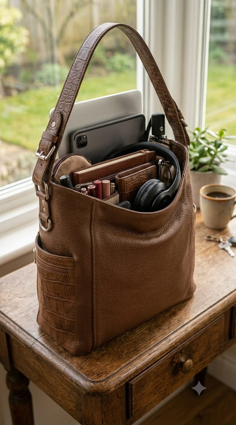Women's Leather Shoulder Bag